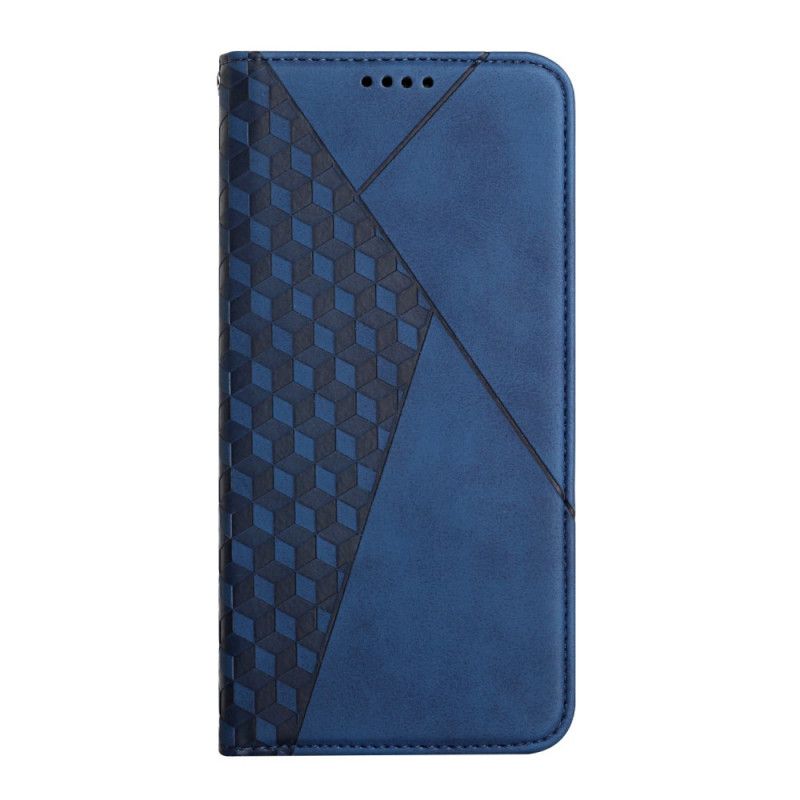 Flip Case Realme 8 5g Geo-leder-effekt