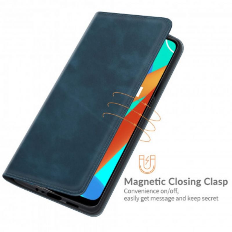 Flip Case Realme 8 5g Handyhülle Hautberührung