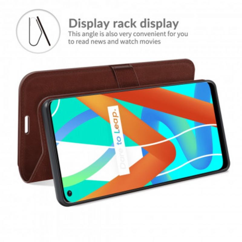 Lederhüllen Realme 8 5g Kunstleder Ultra