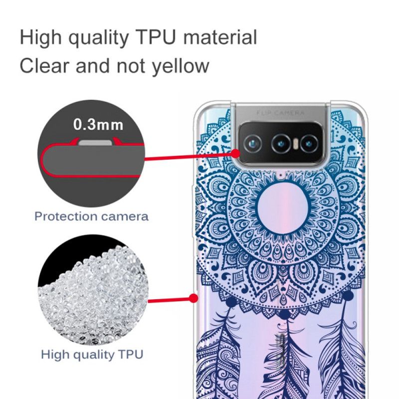 Hülle Asus Zenfone 7 / 7 Pro Handyhülle Einzigartiges Blumenmandala