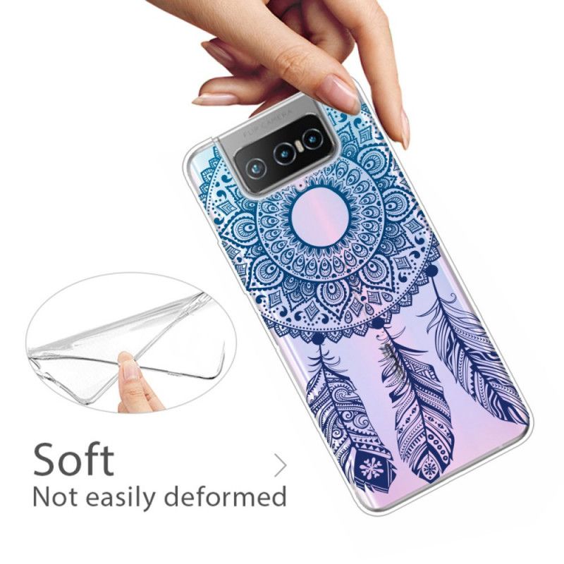 Hülle Asus Zenfone 7 / 7 Pro Handyhülle Einzigartiges Blumenmandala