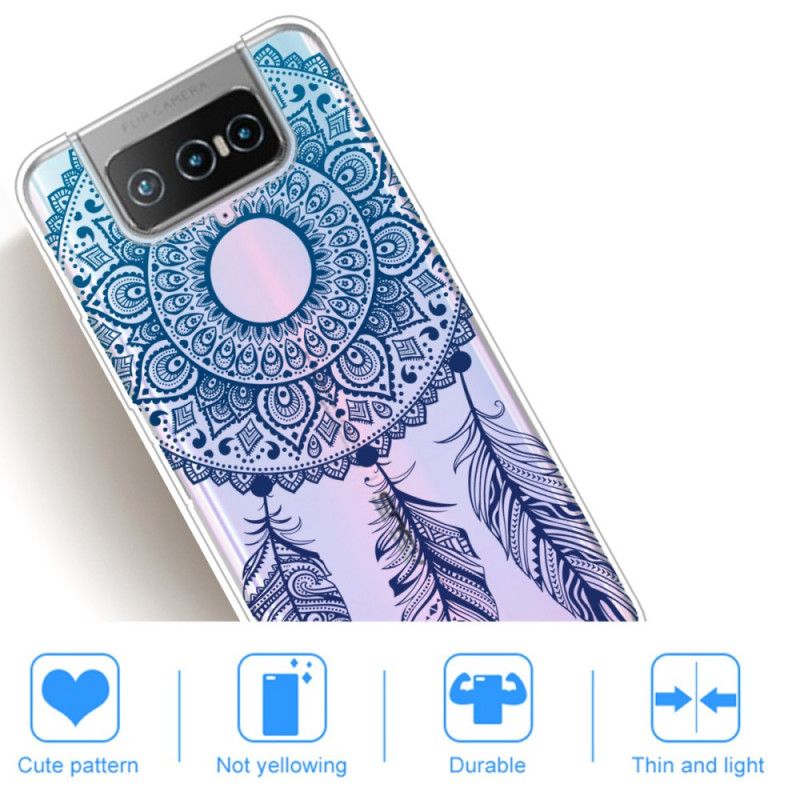 Hülle Asus Zenfone 7 / 7 Pro Handyhülle Einzigartiges Blumenmandala