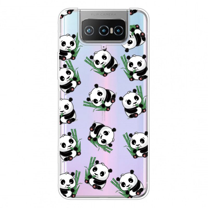 Hülle Asus Zenfone 7 / 7 Pro Kleine Pandas