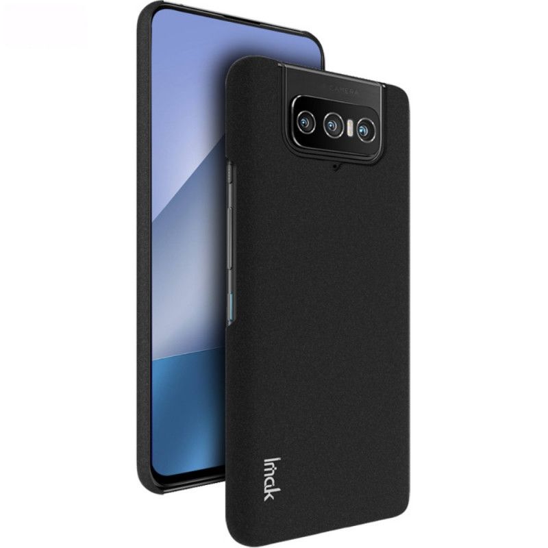 Hülle Asus Zenfone 7 / 7 Pro Schwarz Handyhülle Steifer Cowboy Imak