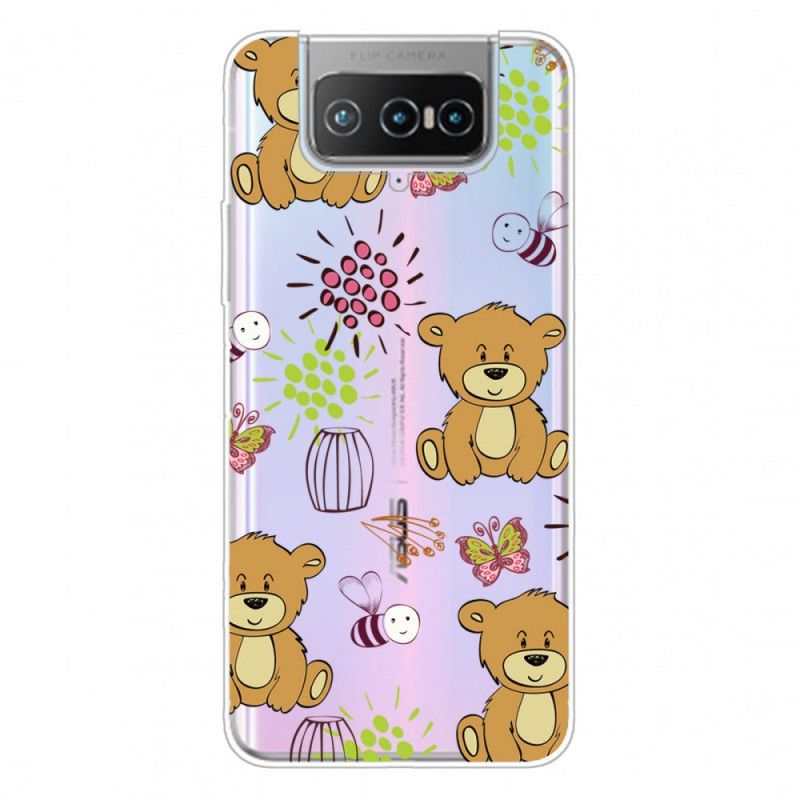 Hülle Für Asus Zenfone 7 / 7 Pro Top Teddybären