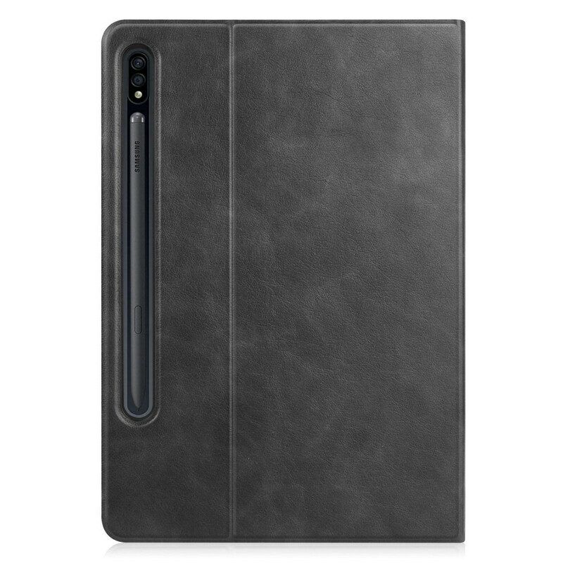 Case Für Samsung Galaxy Tab S8 Plus / Tab S7 Plus Klassisches Kunstleder