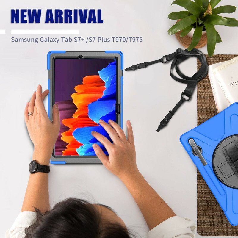 Hülle Für Samsung Galaxy Tab S8 Plus / Tab S7 Plus Beständig