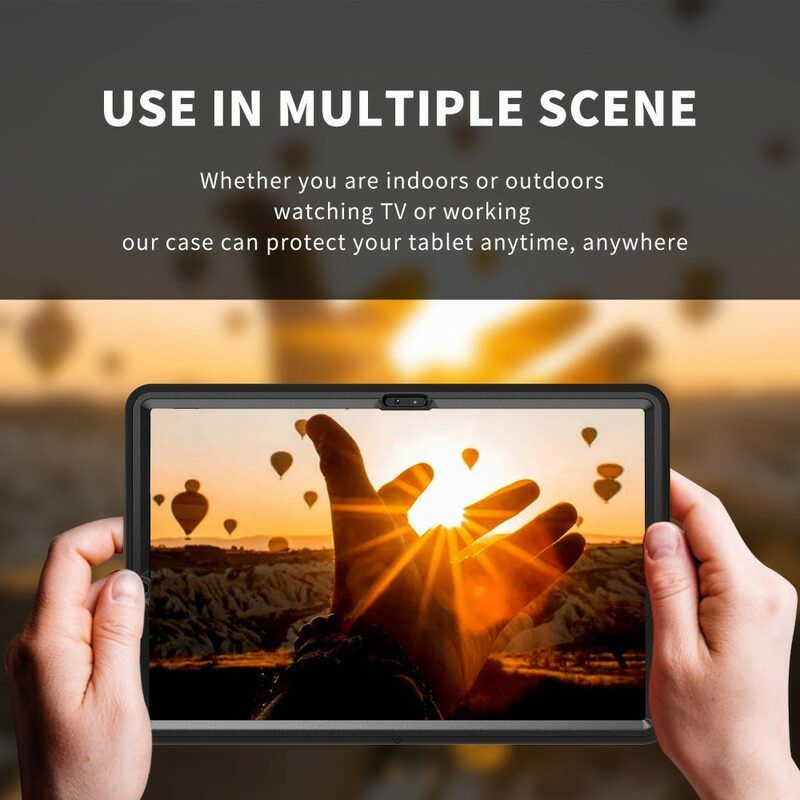 Hülle Für Samsung Galaxy Tab S8 Plus / Tab S7 Plus Multifunktionales Unternehmen