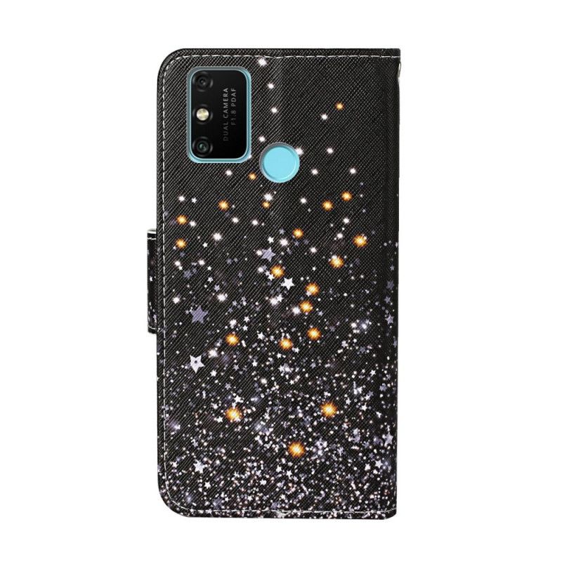 Lederhüllen Für Honor 9A Glitzergradient