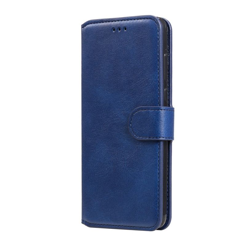 Lederhüllen Honor 9A Dunkelblau Klassisches Kunstleder