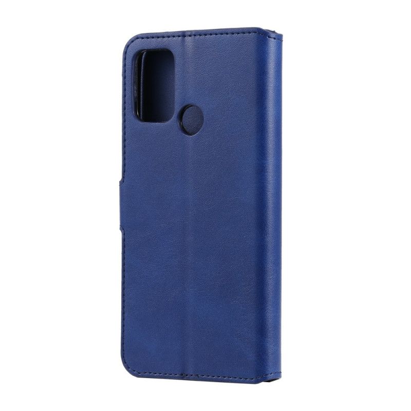 Lederhüllen Honor 9A Dunkelblau Klassisches Kunstleder