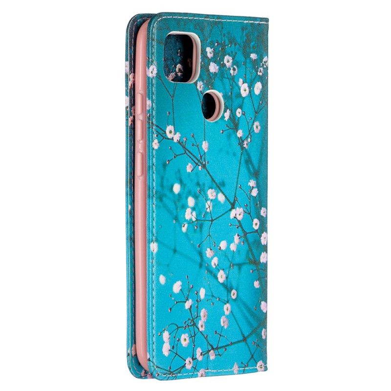 Flip Case Xiaomi Redmi 9C Blühende Zweige