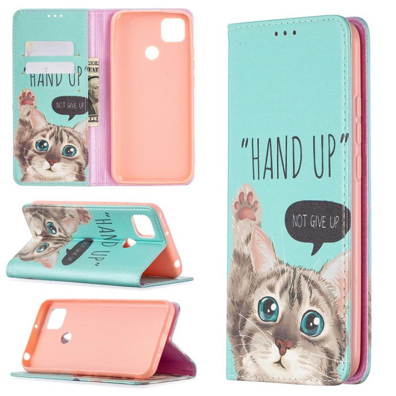 Flip Case Xiaomi Redmi 9C Hand Hoch