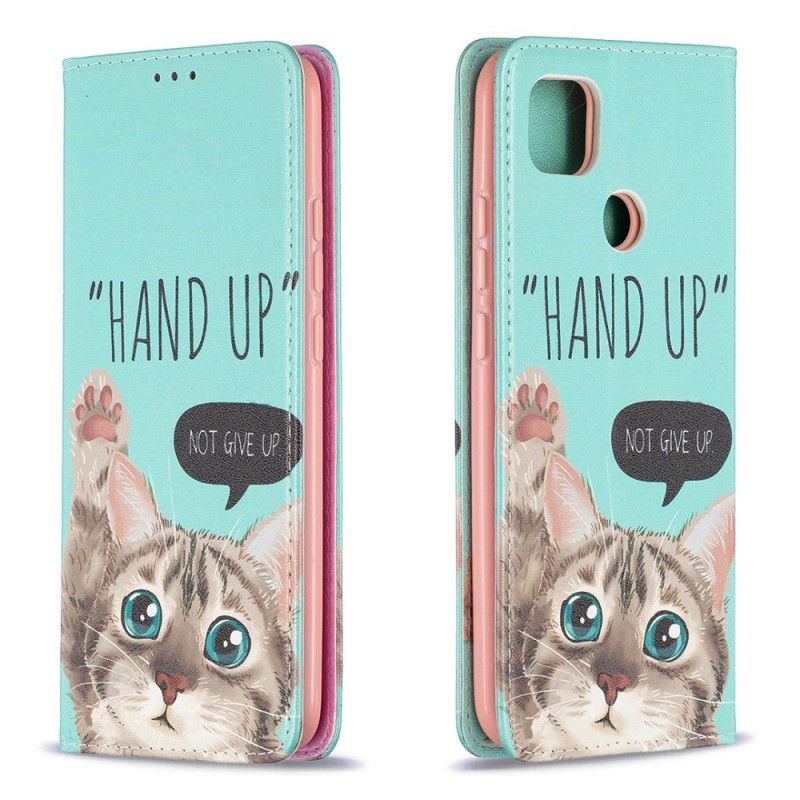 Flip Case Xiaomi Redmi 9C Hand Hoch