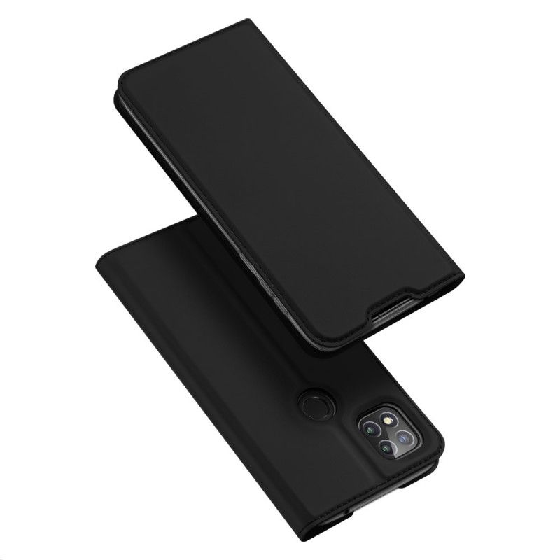 Flip Case Xiaomi Redmi 9C Schwarz Haut Der Dux Ducis Pro-Serie