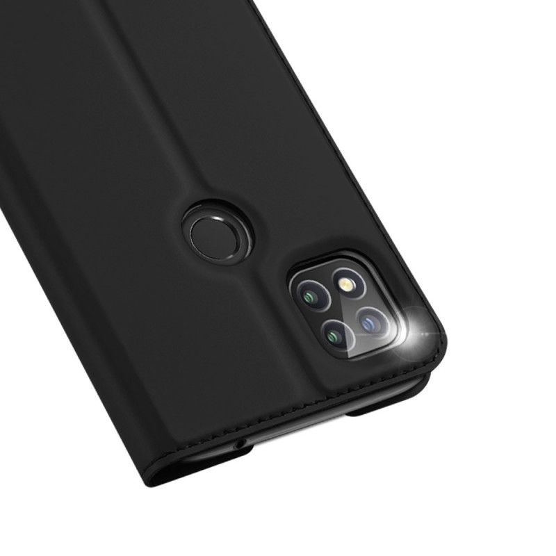 Flip Case Xiaomi Redmi 9C Schwarz Haut Der Dux Ducis Pro-Serie