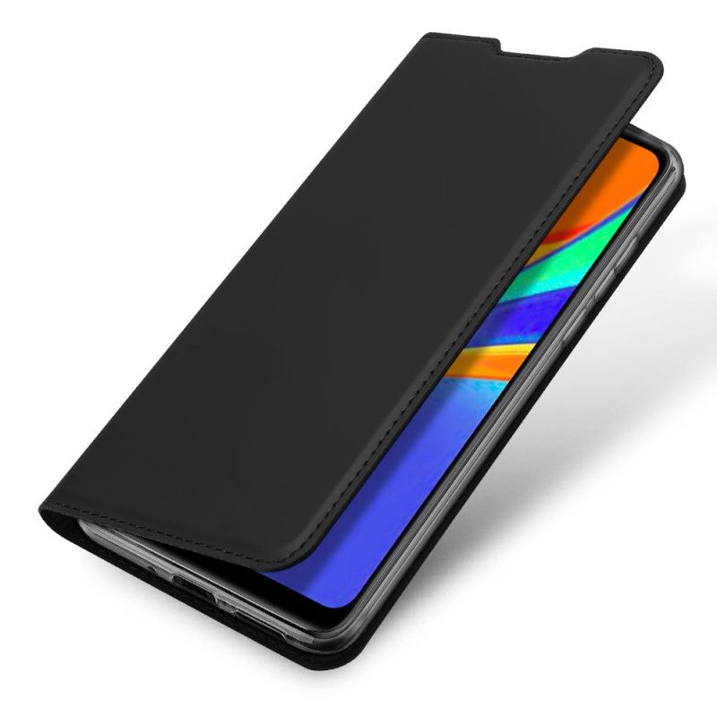Flip Case Xiaomi Redmi 9C Schwarz Haut Der Dux Ducis Pro-Serie