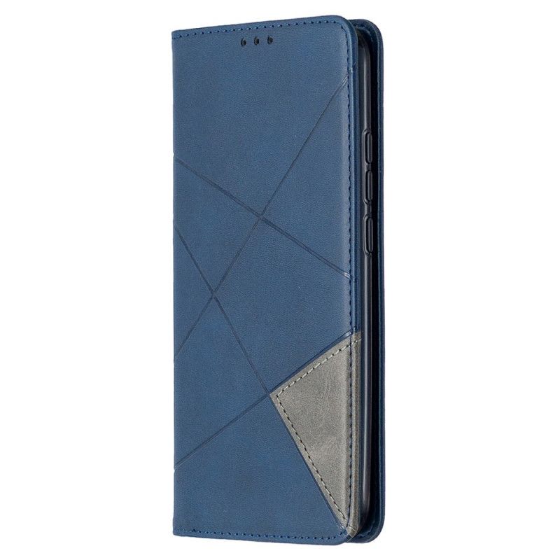 Flip Case Xiaomi Redmi 9C Schwarz Künstlerstil