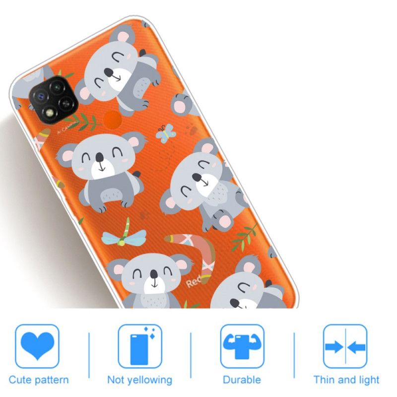 Hülle Für Xiaomi Redmi 9C Süße Koalas