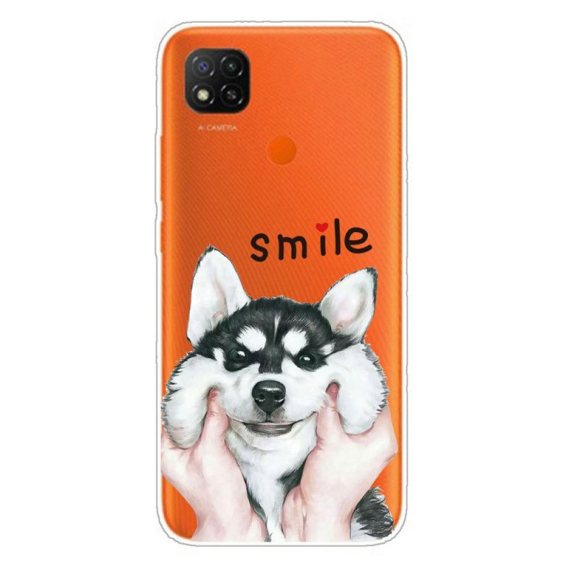 Hülle Xiaomi Redmi 9C Lächeln Hund