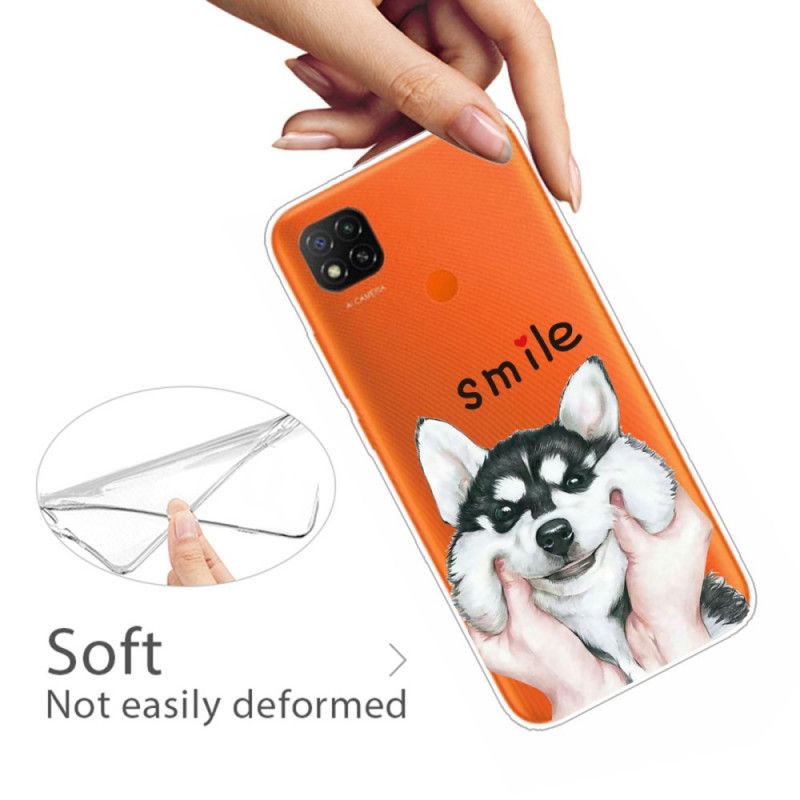 Hülle Xiaomi Redmi 9C Lächeln Hund