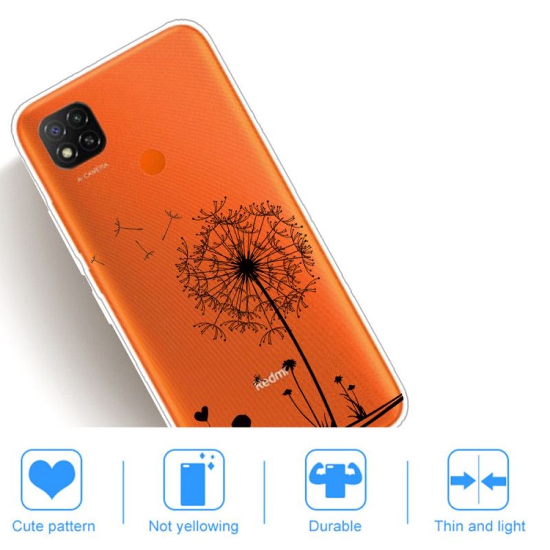 Hülle Xiaomi Redmi 9C Löwenzahnliebe