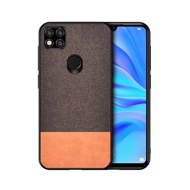 Hülle Xiaomi Redmi 9C Schwarz Bitexture Aus Kunstleder