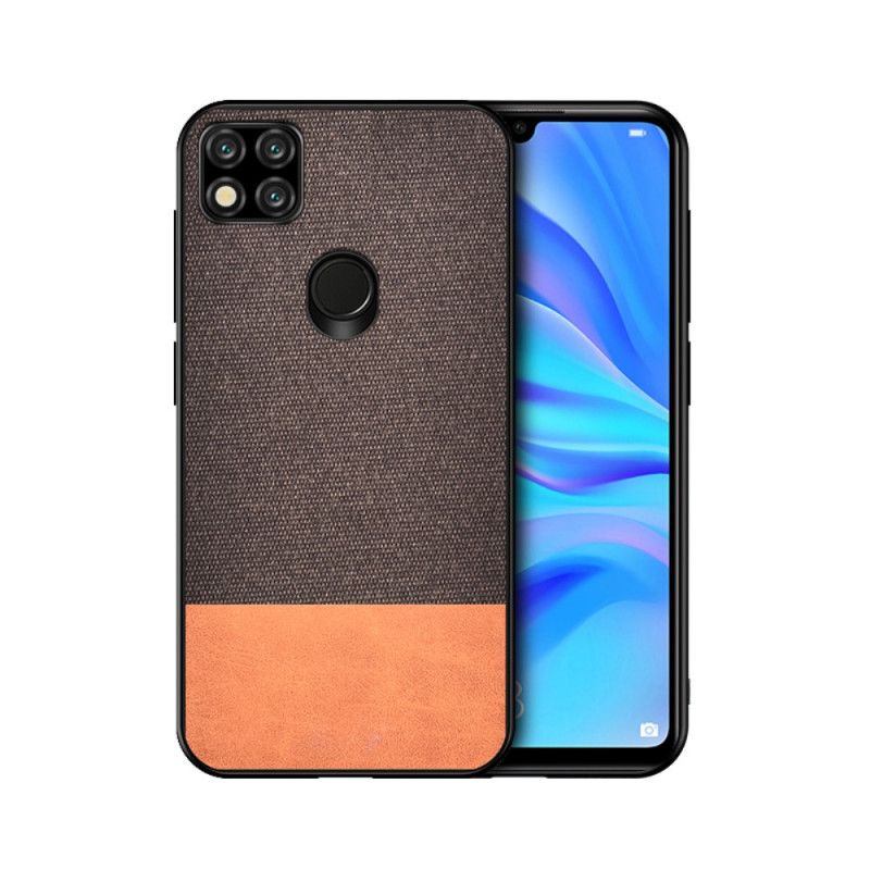 Hülle Xiaomi Redmi 9C Schwarz Bitexture Aus Kunstleder