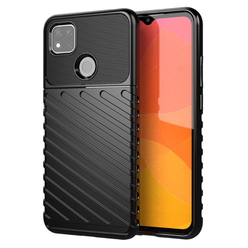 Hülle Xiaomi Redmi 9C Schwarz Donnerserie