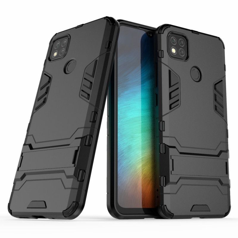 Hülle Xiaomi Redmi 9C Schwarz Extrem Widerstandsfähige Zunge