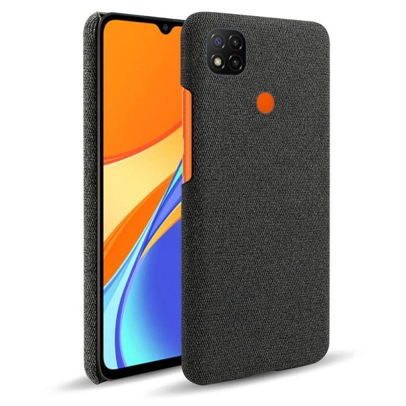 Hülle Xiaomi Redmi 9C Schwarz Ksq Schicker Stoff