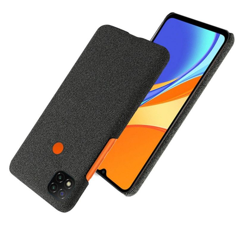 Hülle Xiaomi Redmi 9C Schwarz Ksq Schicker Stoff