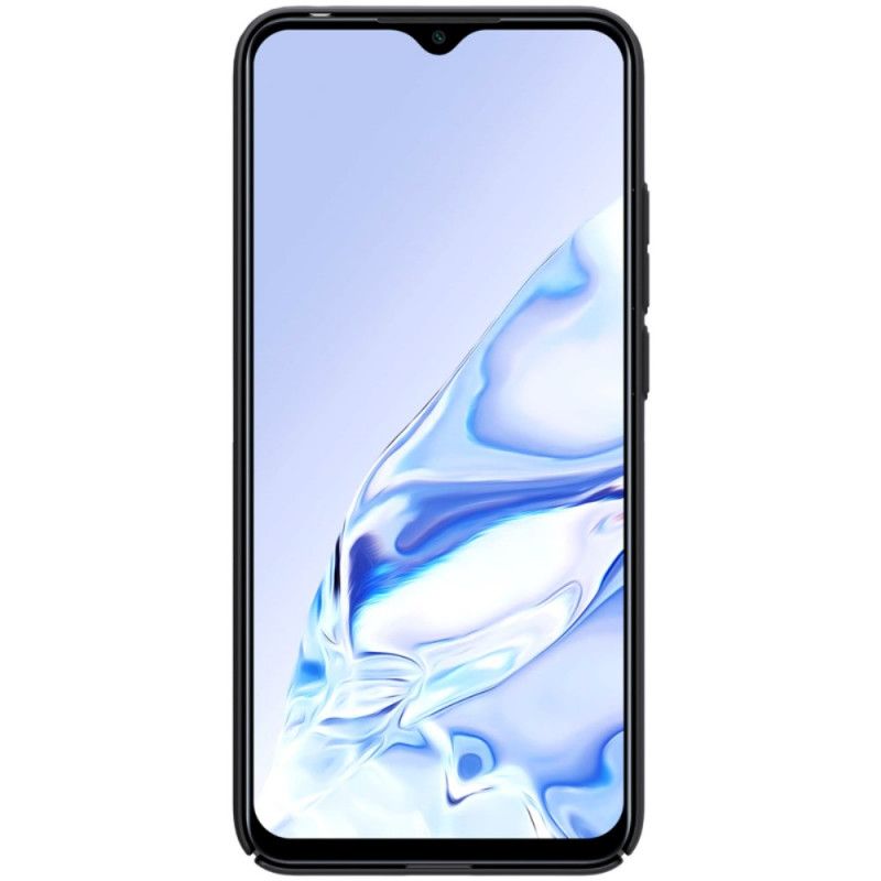 Hülle Xiaomi Redmi 9C Schwarz Starrer Gefrosteter Nillkin