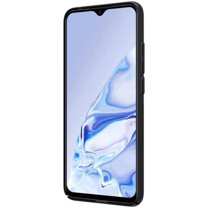 Hülle Xiaomi Redmi 9C Schwarz Starrer Gefrosteter Nillkin