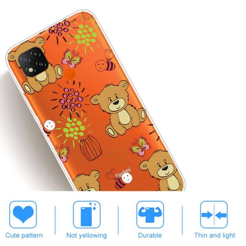 Hülle Xiaomi Redmi 9C Top Teddybären