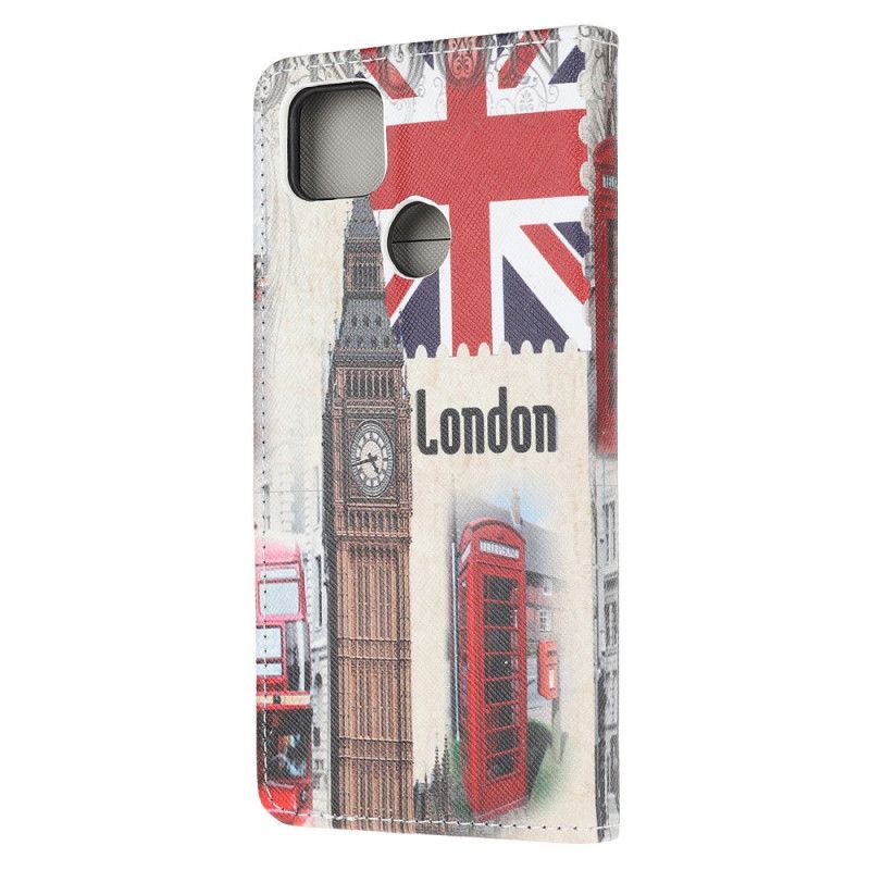 Lederhüllen Für Xiaomi Redmi 9C Londoner Leben