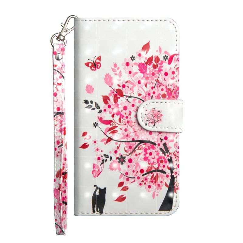 Lederhüllen Für Xiaomi Redmi 9C Rosa Baum