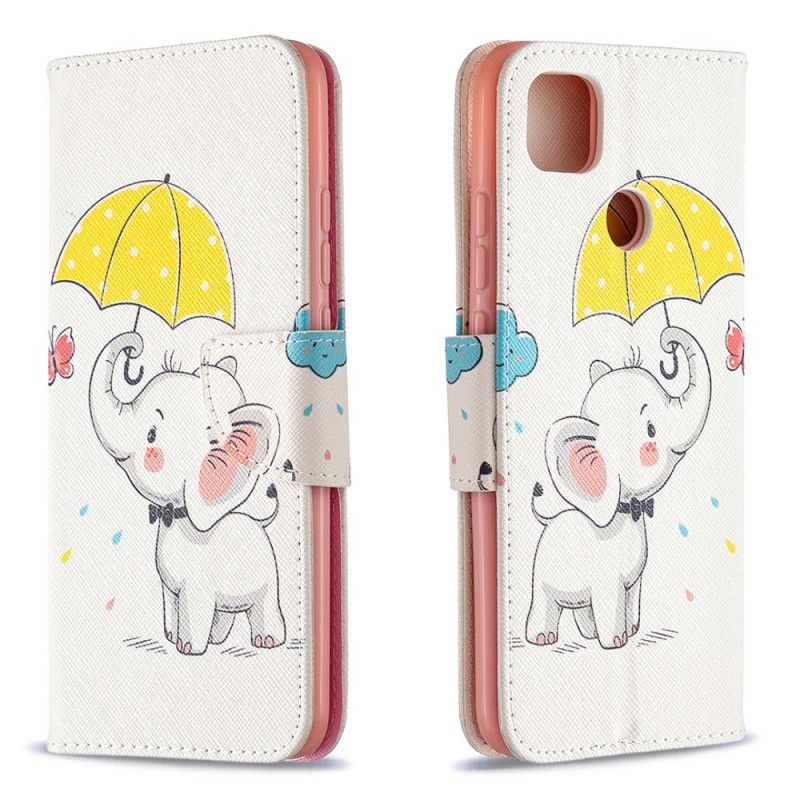 Lederhüllen Xiaomi Redmi 9C Elefantenbaby