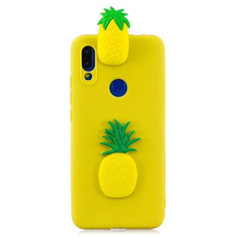 Hülle Für Xiaomi Redmi Note 7 3D Ananas