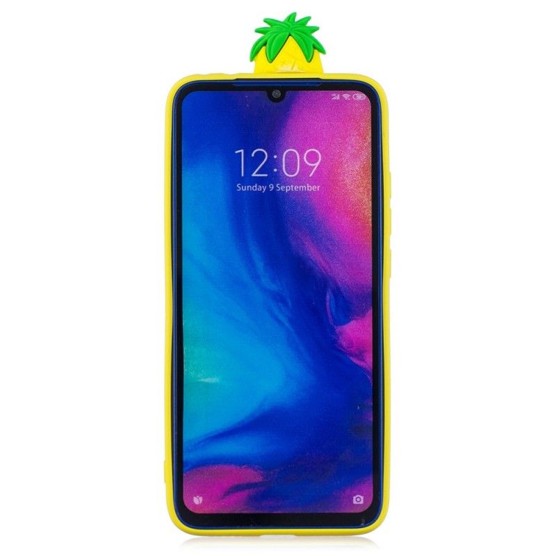 Hülle Für Xiaomi Redmi Note 7 3D Ananas
