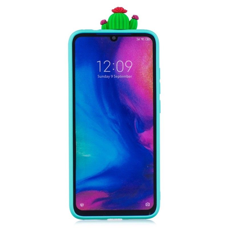 Hülle Für Xiaomi Redmi Note 7 3D-Kaktus-Wahnsinn