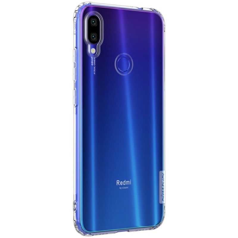 Hülle Für Xiaomi Redmi Note 7 Grau Transparenter Nillkin