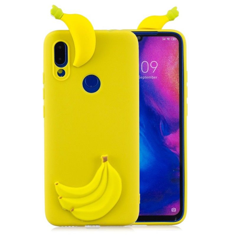 Hülle Xiaomi Redmi Note 7 3D Banane