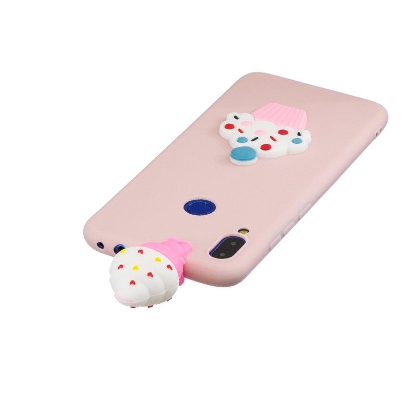 Hülle Xiaomi Redmi Note 7 3D Tasse Kuchen