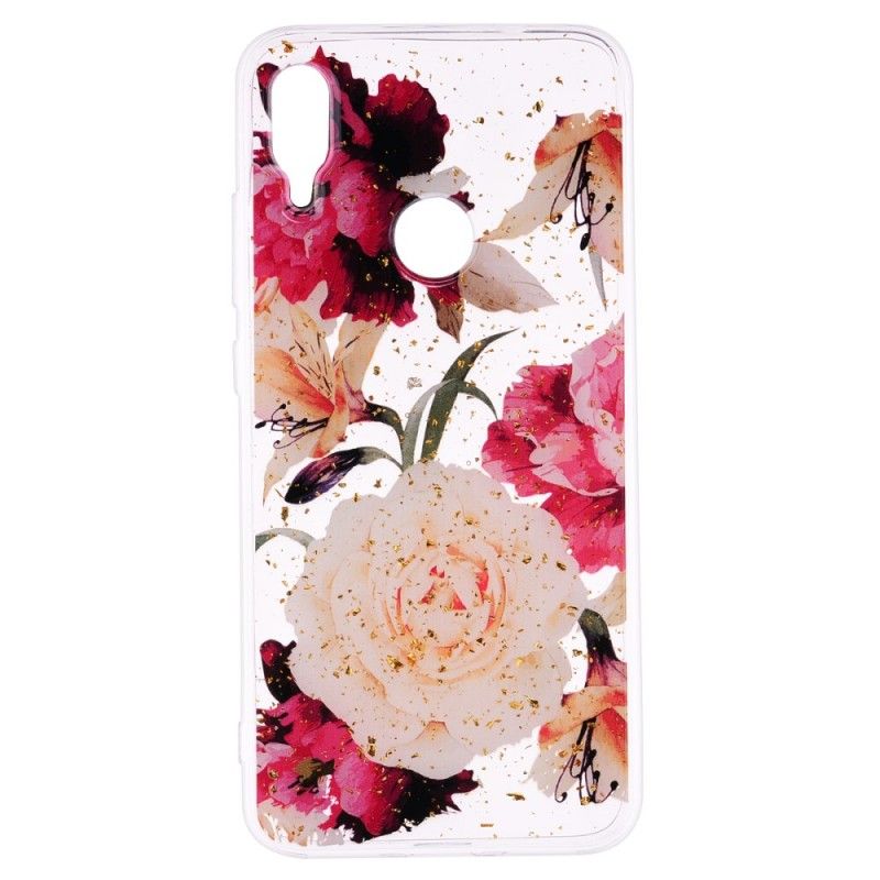 Hülle Xiaomi Redmi Note 7 Handyhülle Transparente Schöne Blumensträuße