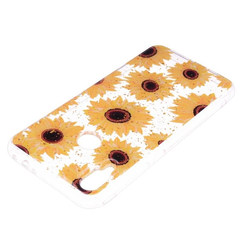Hülle Xiaomi Redmi Note 7 Mehrere Sonnenblumen