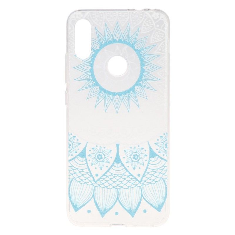 Hülle Xiaomi Redmi Note 7 Rose Transparentes Buntes Mandala