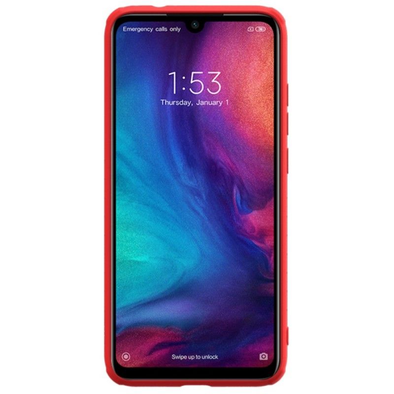 Hülle Xiaomi Redmi Note 7 Rot Flex Nillkin