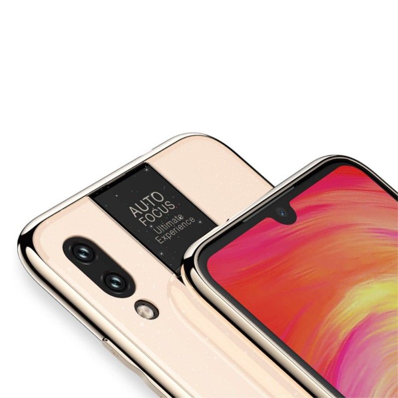 Hülle Xiaomi Redmi Note 7 Rot Verzinkter Hybrid