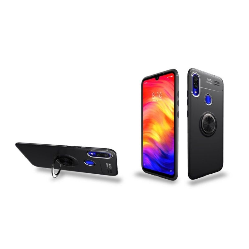 Hülle Xiaomi Redmi Note 7 Schwarz Drehring